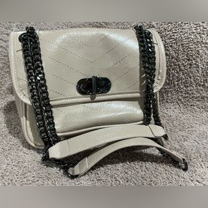 NWOT Autumnwell Cream Bag!